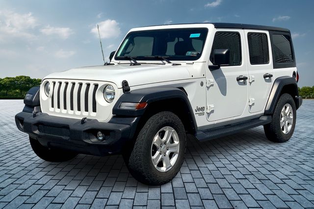 Used 2018 Jeep All-New Wrangler Unlimited Sport S with VIN 1C4HJXDN2JW199713 for sale in West Chester, PA