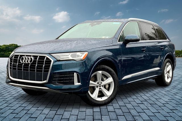 Used 2021 Audi Q7 Premium with VIN WA1AJAF72MD039094 for sale in West Chester, PA