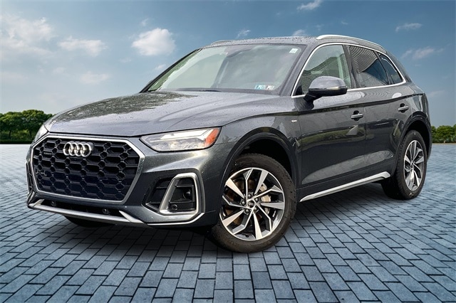 Used 2023 Audi Q5 Premium Plus with VIN WA1EAAFY5P2134436 for sale in West Chester, PA