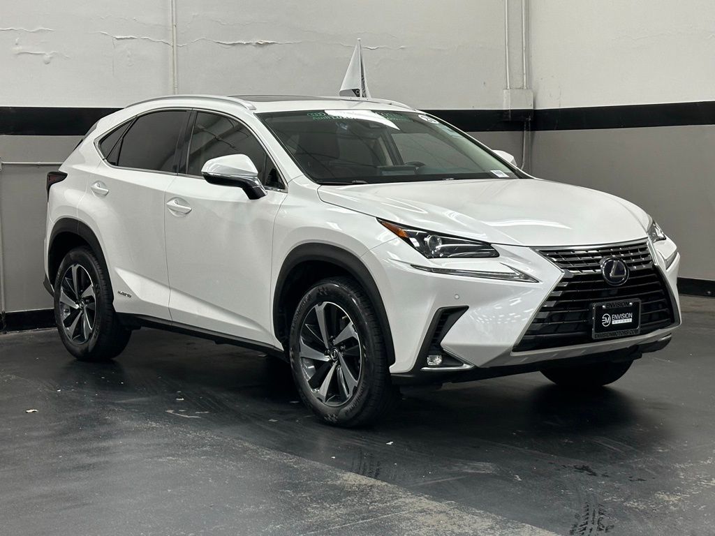 Used 2021 Lexus NX Hybrid 300h with VIN JTJGJRDZ3M5014084 for sale in West Covina, CA