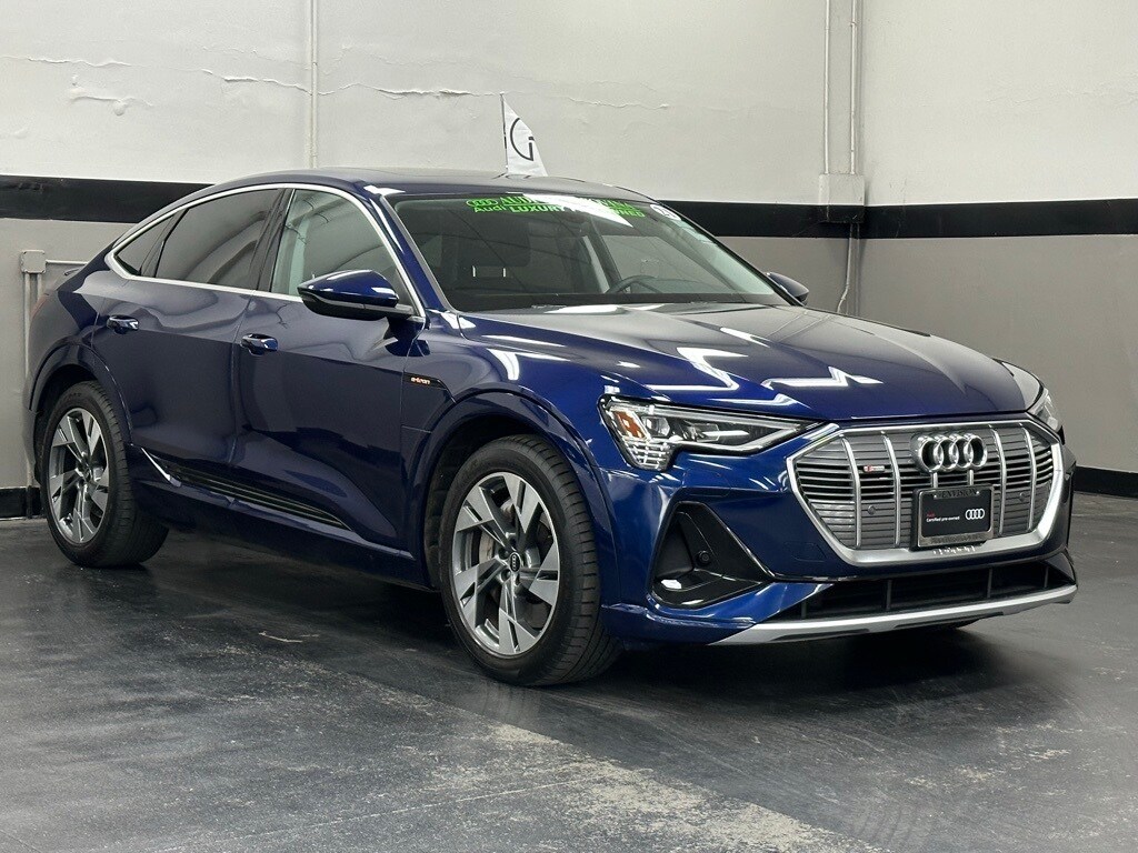 Certified 2021 Audi e-tron Sportback Premium with VIN WA11AAGE6MB007273 for sale in West Covina, CA