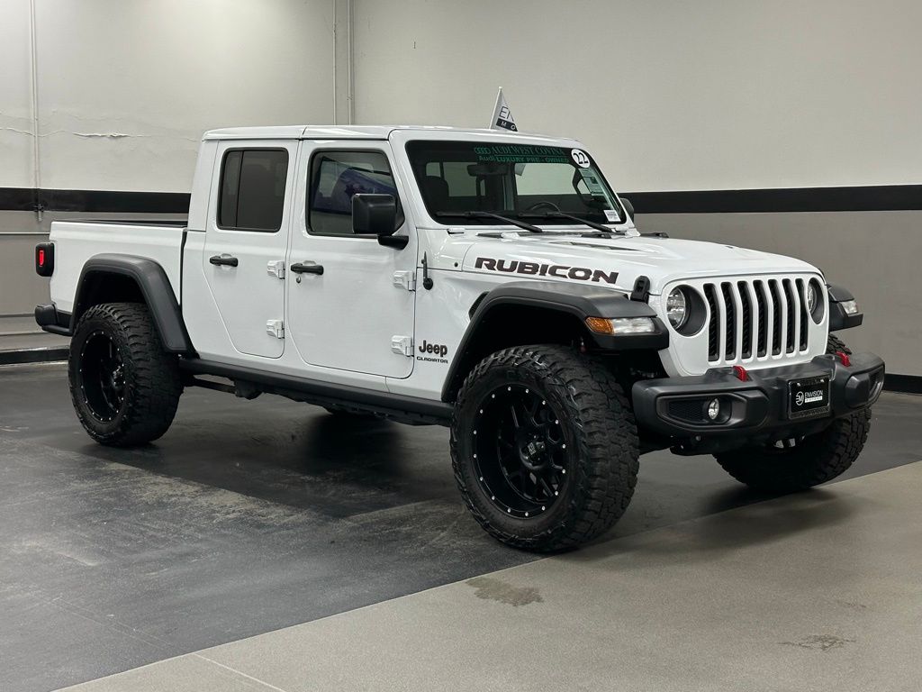 Used 2022 Jeep Gladiator Rubicon with VIN 1C6JJTBG5NL124582 for sale in West Covina, CA