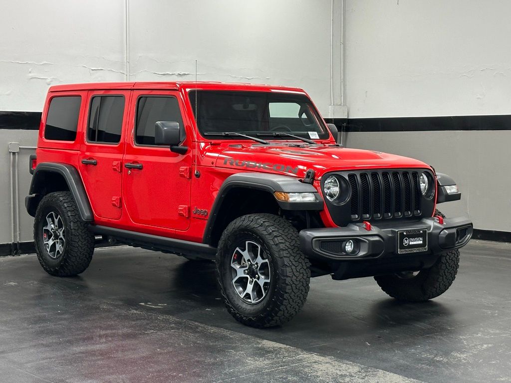 Used 2023 Jeep Wrangler 4-Door Rubicon with VIN 1C4HJXFG5PW525852 for sale in West Covina, CA