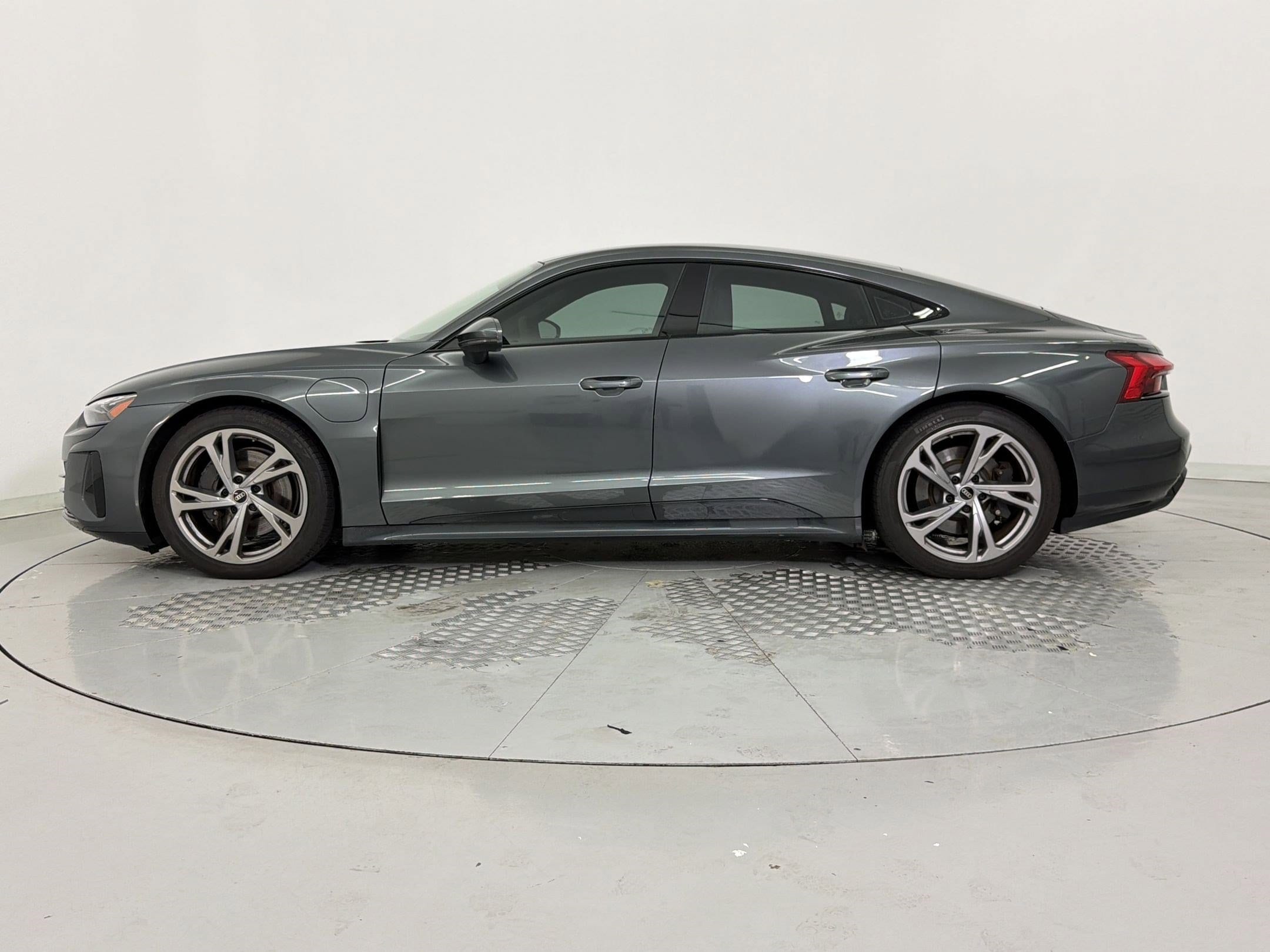 Certified 2023 Audi e-tron GT Premium Plus with VIN WAUFJBFWXP7004229 for sale in Houston, TX