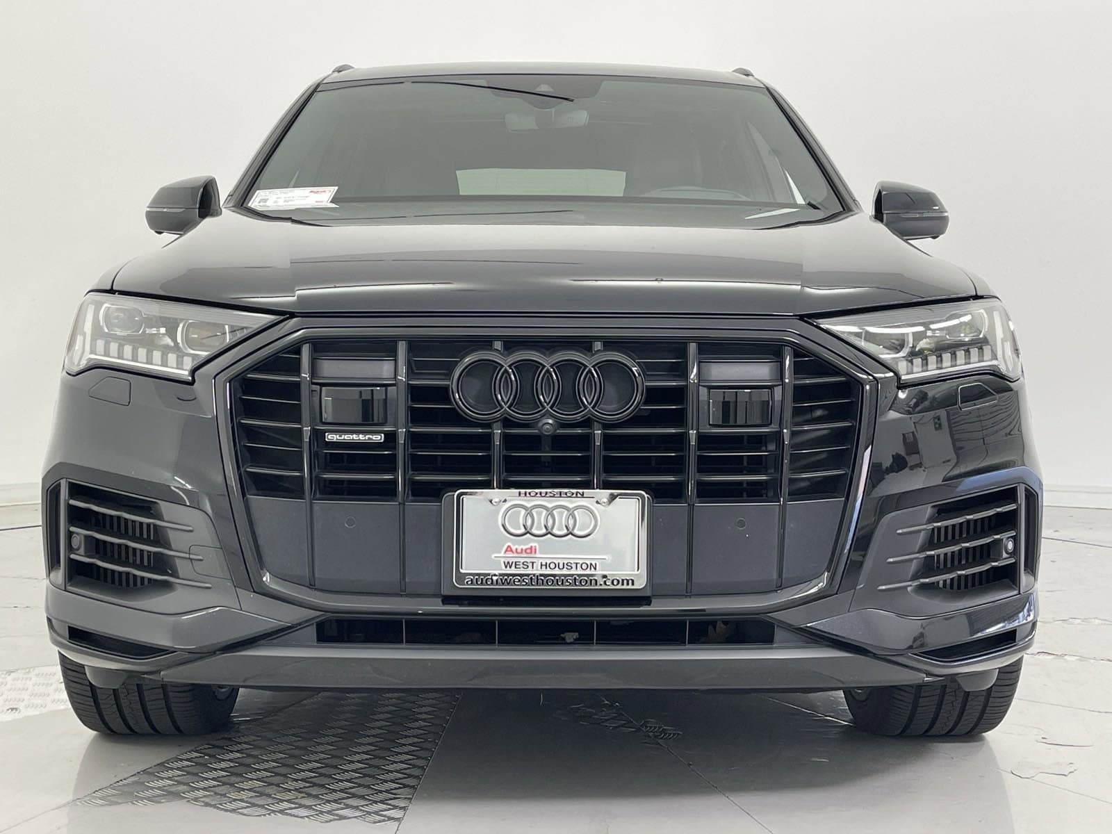 Certified 2021 Audi Q7 Prestige with VIN WA1VXAF77MD034845 for sale in Houston, TX