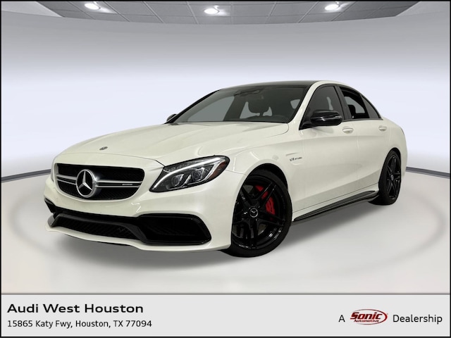 Used 2015 Mercedes-Benz C-Class AMG C 63 S Sedan for sale in Houston