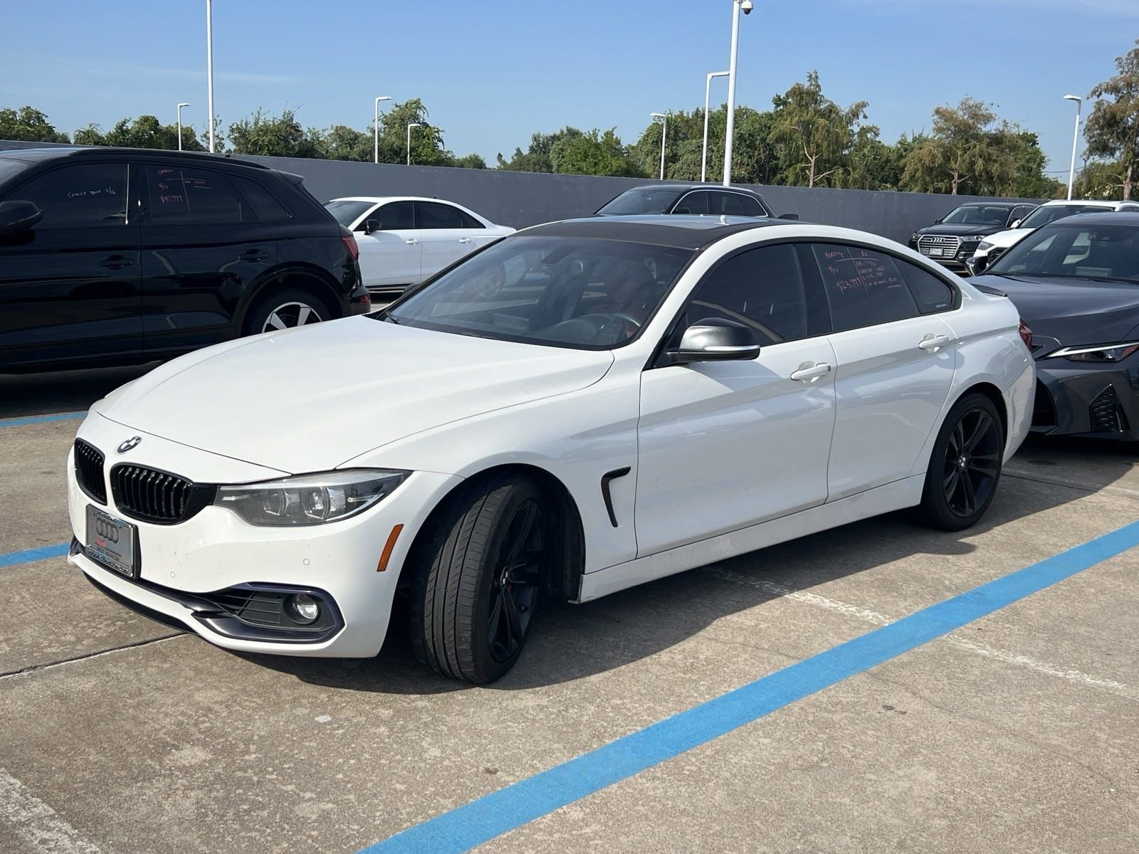 Used 2019 BMW 4 Series 440i with VIN WBA4J5C56KBM65342 for sale in Houston, TX