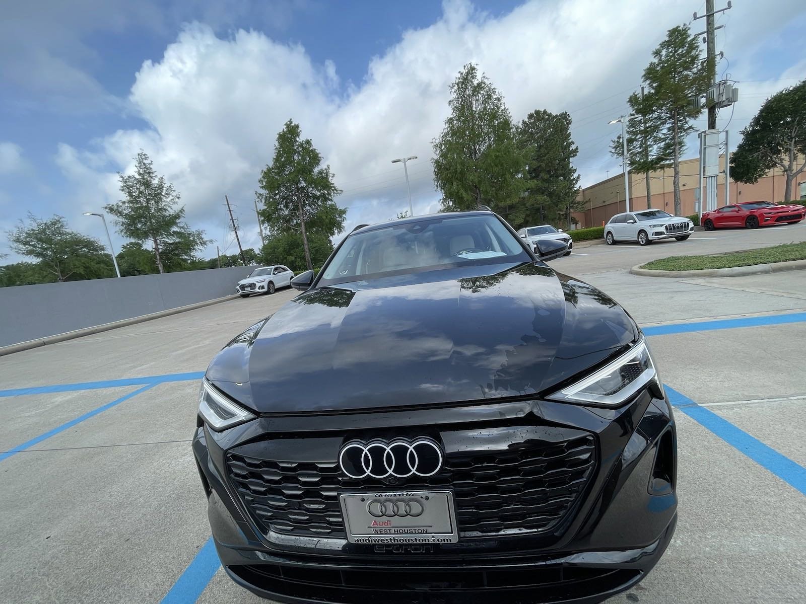 Used 2024 Audi Q8 e-tron Premium Plus with VIN WA15AAGE7RB035026 for sale in Houston, TX