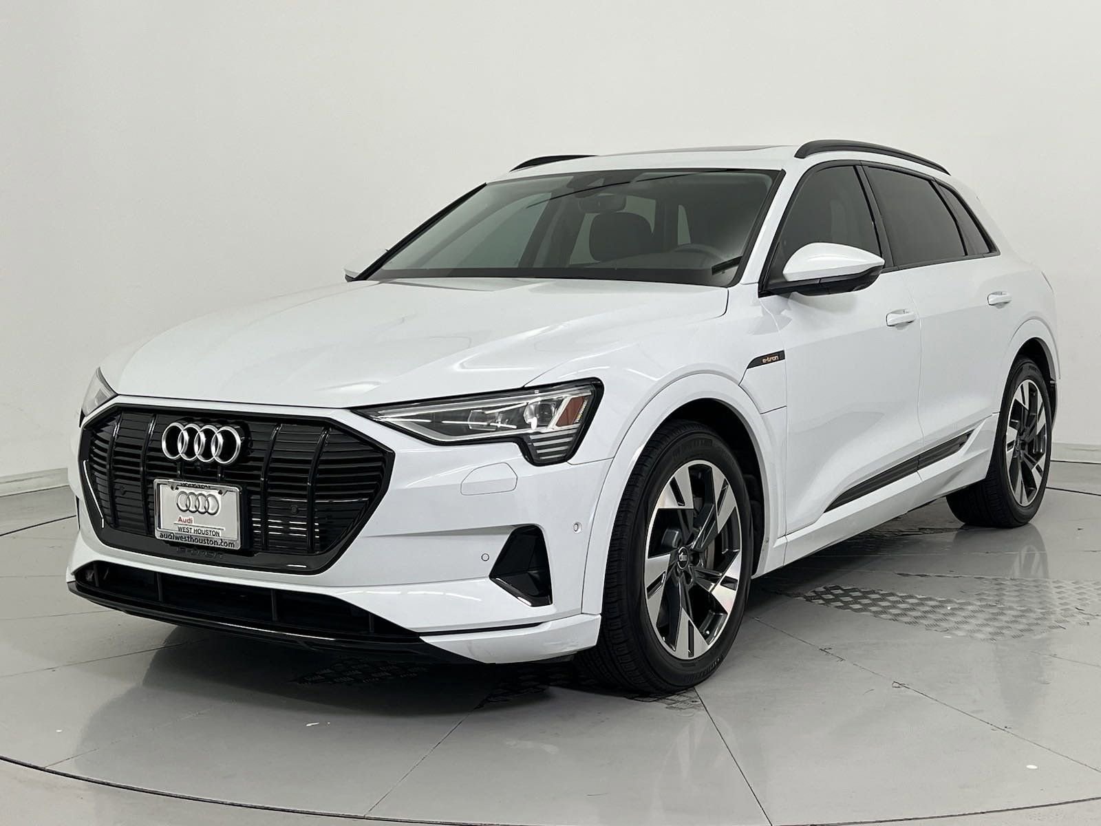 Used 2021 Audi e-tron Premium with VIN WA1AAAGEXMB013464 for sale in Houston, TX