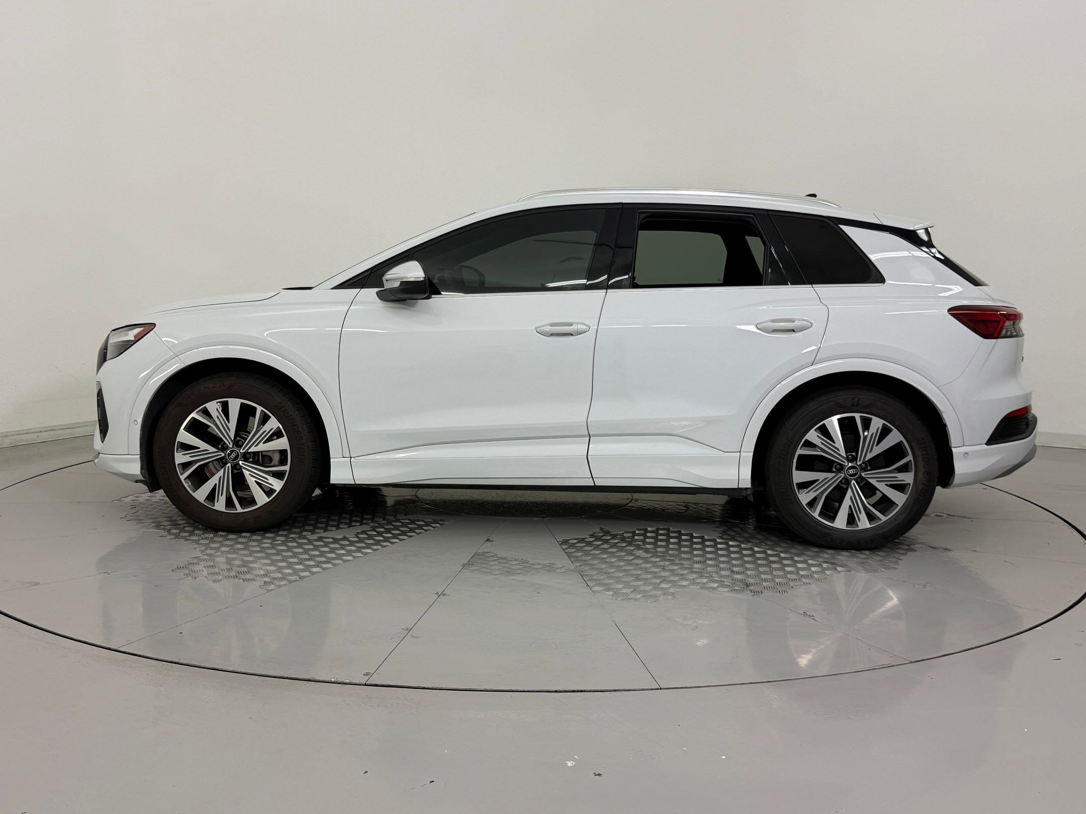 Certified 2023 Audi Q4 e-tron Premium Plus with VIN WA1BCBFZ6PP013879 for sale in Houston, TX