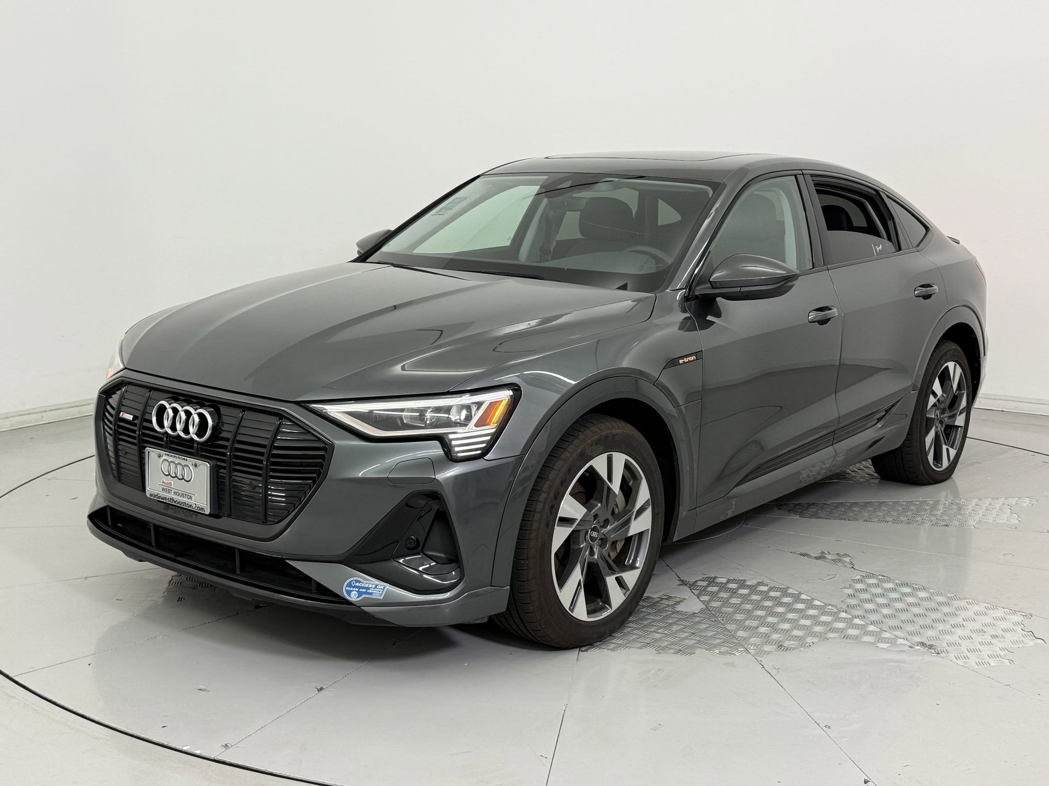 Used 2021 Audi e-tron Sportback Premium with VIN WA11AAGE4MB021754 for sale in Houston, TX