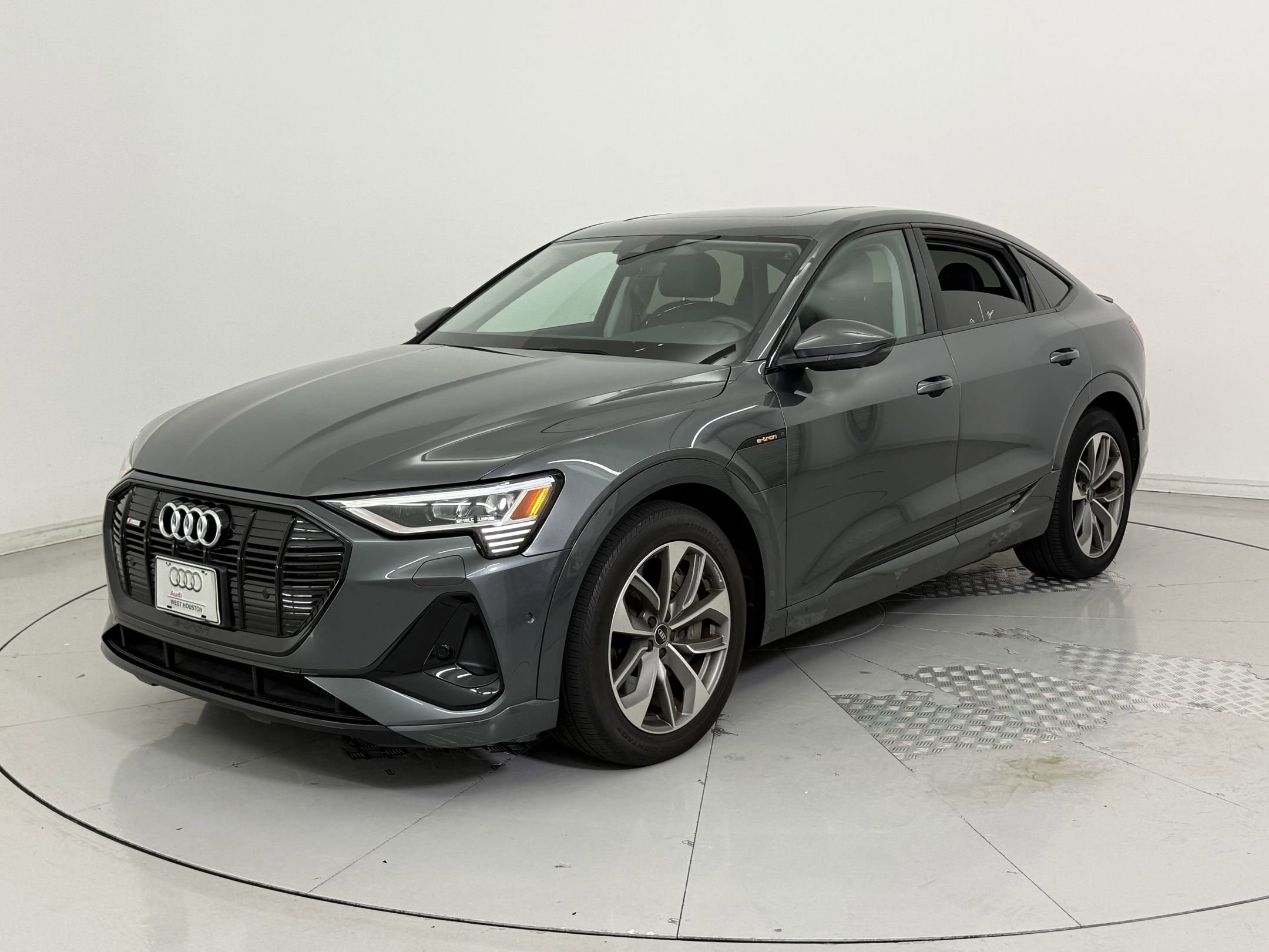 Used 2021 Audi e-tron Sportback Premium Plus with VIN WA12ABGE4MB030108 for sale in Houston, TX
