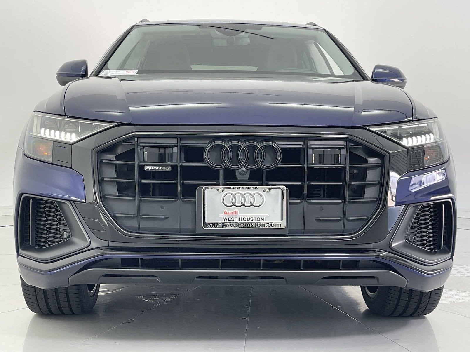 Certified 2021 Audi Q8 Prestige with VIN WA1FVAF1XMD025983 for sale in Houston, TX