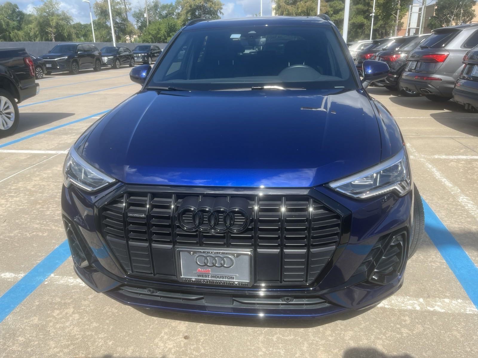 Used 2022 Audi Q3 S Line Premium Plus with VIN WA1EECF32N1026170 for sale in Houston, TX