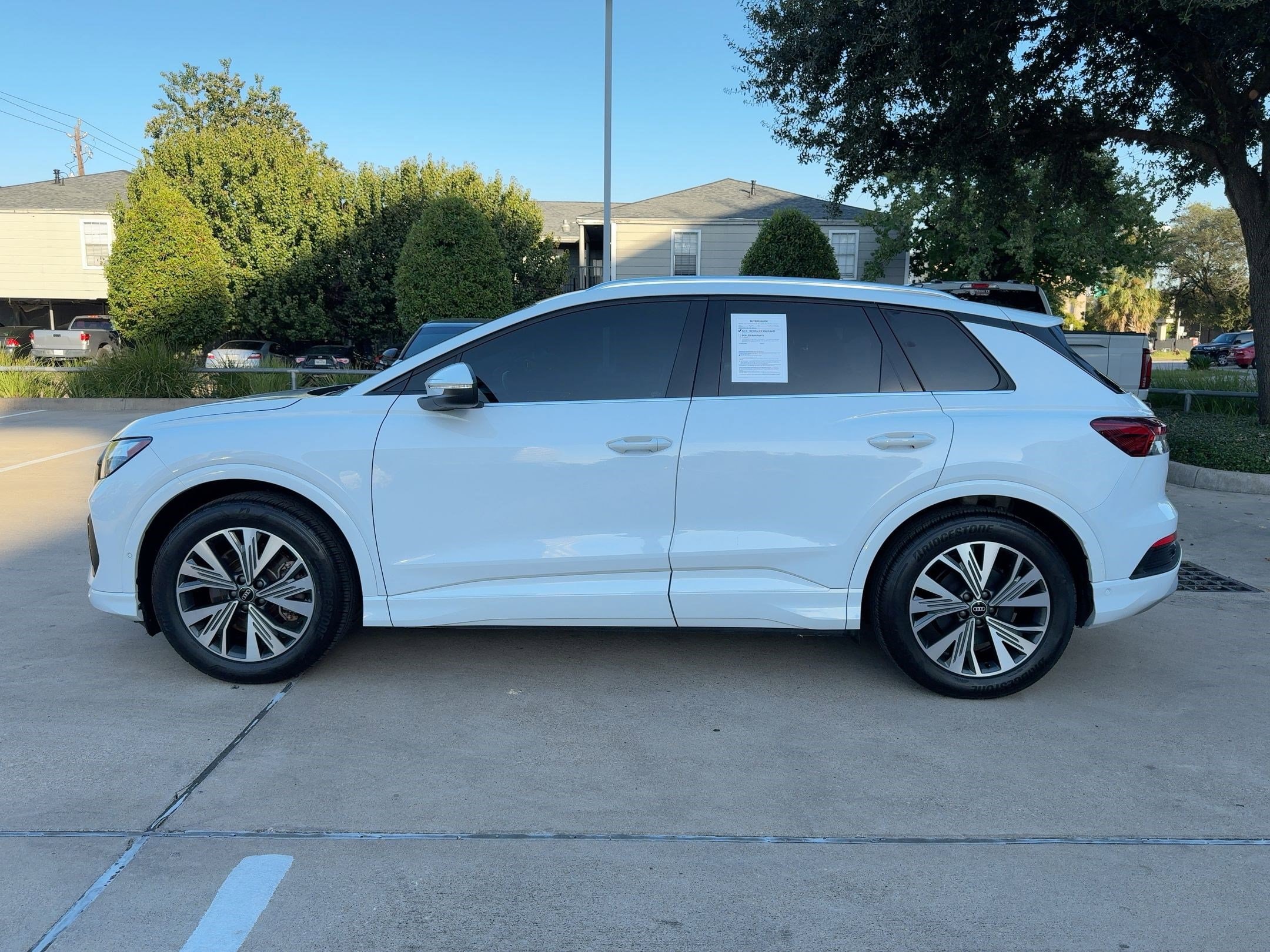 Used 2023 Audi Q4 e-tron Premium Plus with VIN WA1BCBFZ7PP010263 for sale in Houston, TX