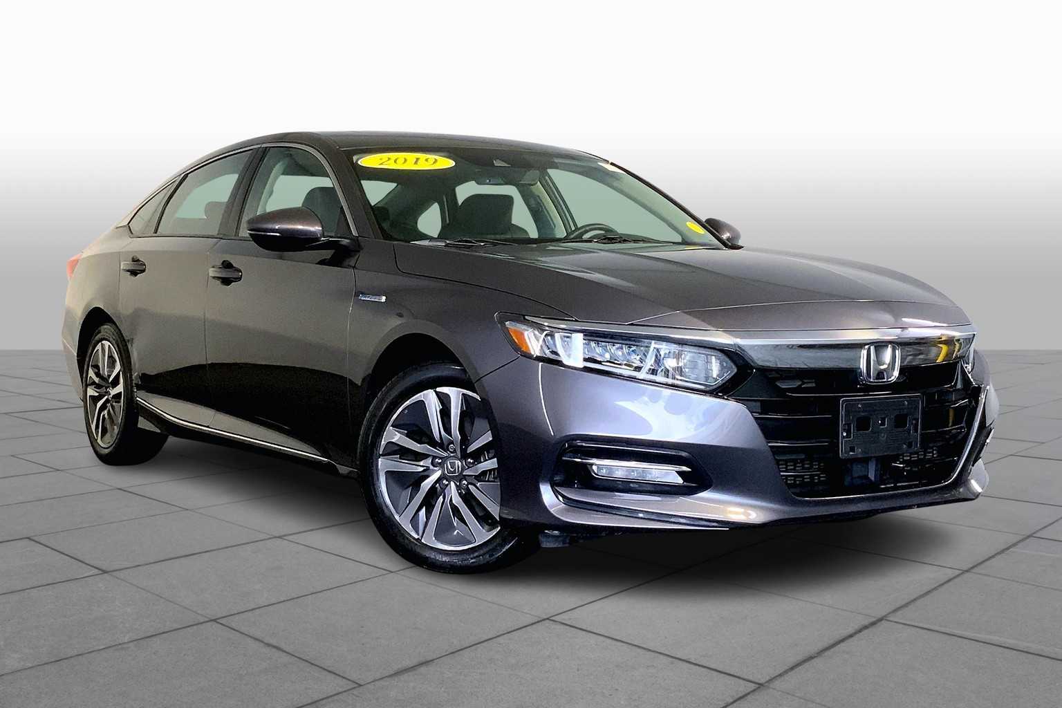 Used 2019 Honda Accord Hybrid EX-L with VIN 1HGCV3F50KA005832 for sale in Westwood, MA