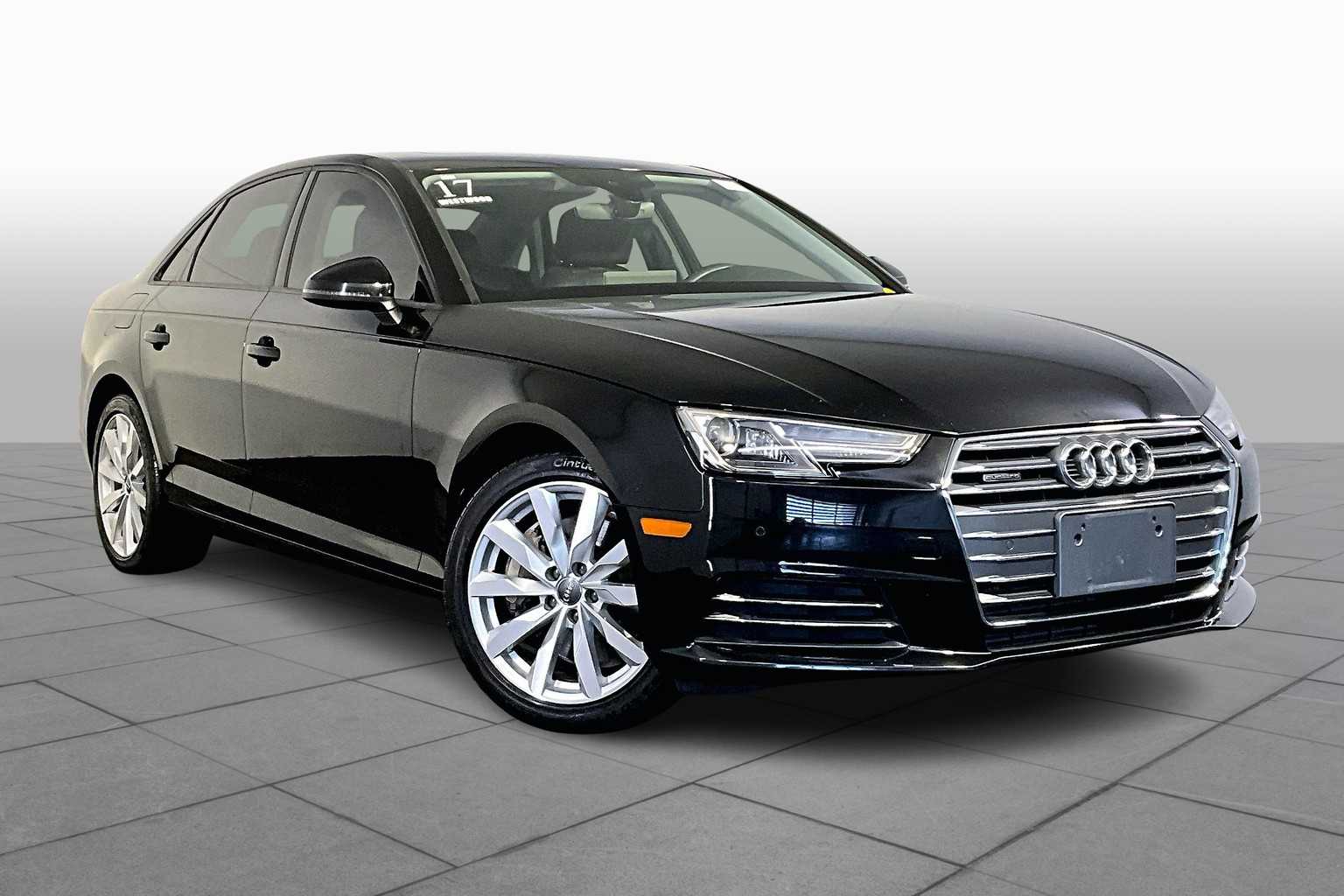 Used 2017 Audi A4 Premium with VIN WAUANAF43HN008062 for sale in Westwood, MA