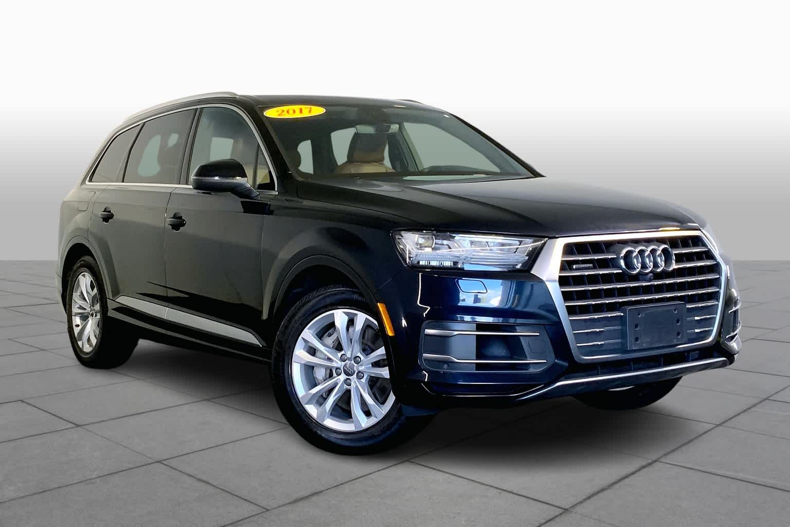 Used 2017 Audi Q7 Premium Plus with VIN WA1LAAF77HD031863 for sale in Westwood, MA