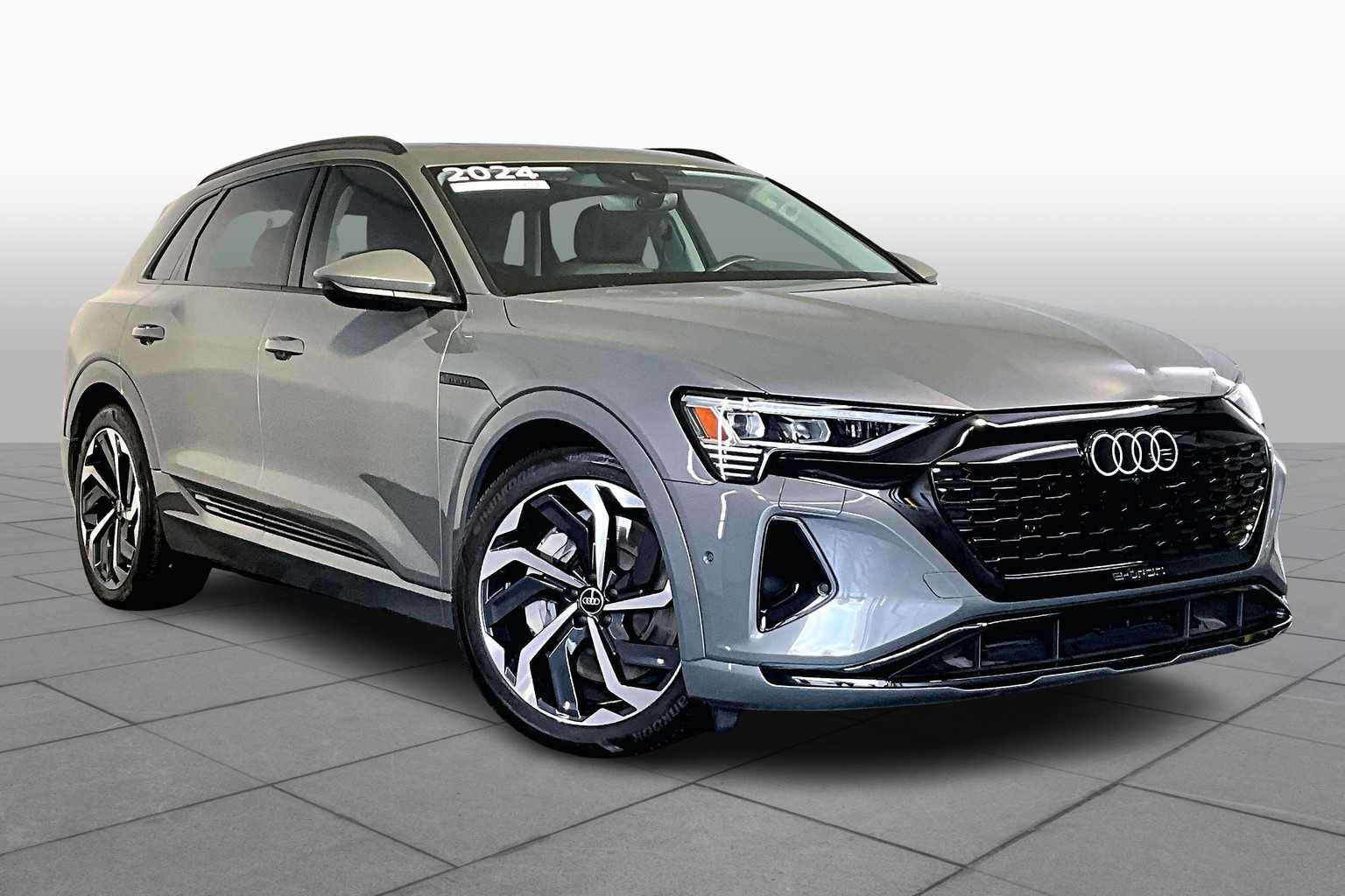 Used 2024 Audi Q8 e-tron Premium Plus with VIN WA15AAGE1RB054171 for sale in Westwood, MA