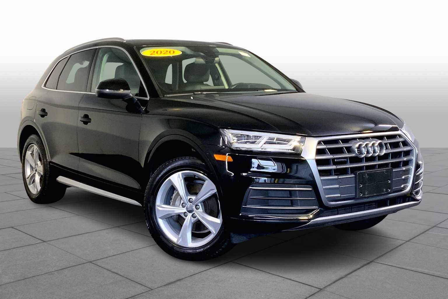 Used 2020 Audi Q5 Premium Plus with VIN WA1BNAFY2L2058191 for sale in Westwood, MA