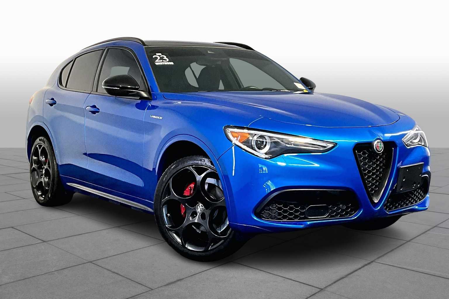 Used 2023 Alfa Romeo Stelvio Veloce with VIN ZASPAKBN4P7D65936 for sale in Westwood, MA