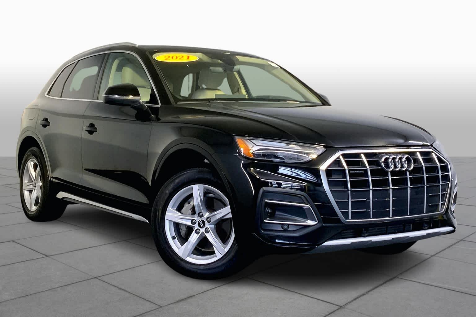 Used 2021 Audi Q5 Premium with VIN WA1AAAFY6M2102315 for sale in Westwood, MA