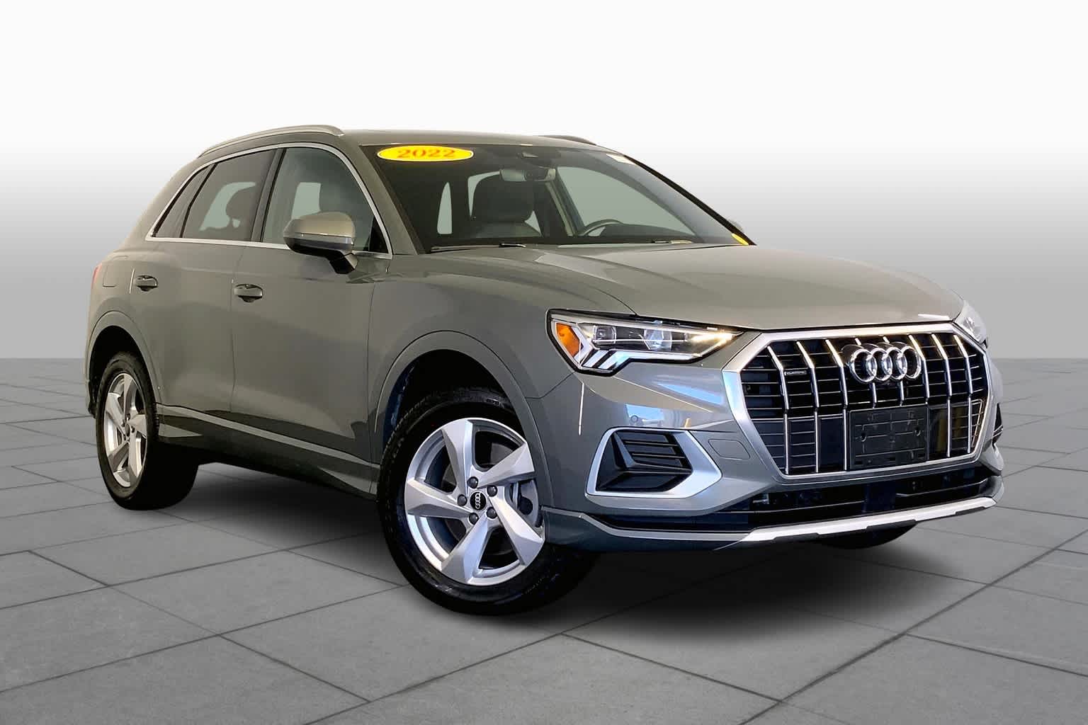 Used 2022 Audi Q3 Premium Plus with VIN WA1BUCF30N1025475 for sale in Westwood, MA