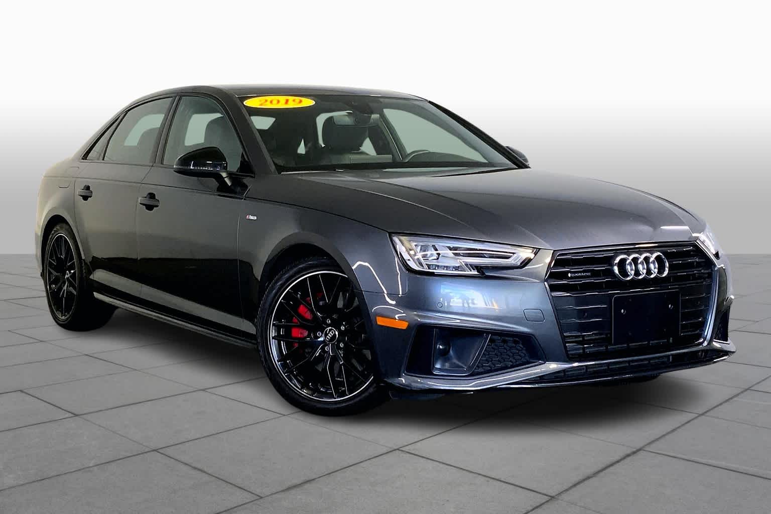 Used 2019 Audi A4 Premium Plus with VIN WAUENAF40KN019870 for sale in Westwood, MA