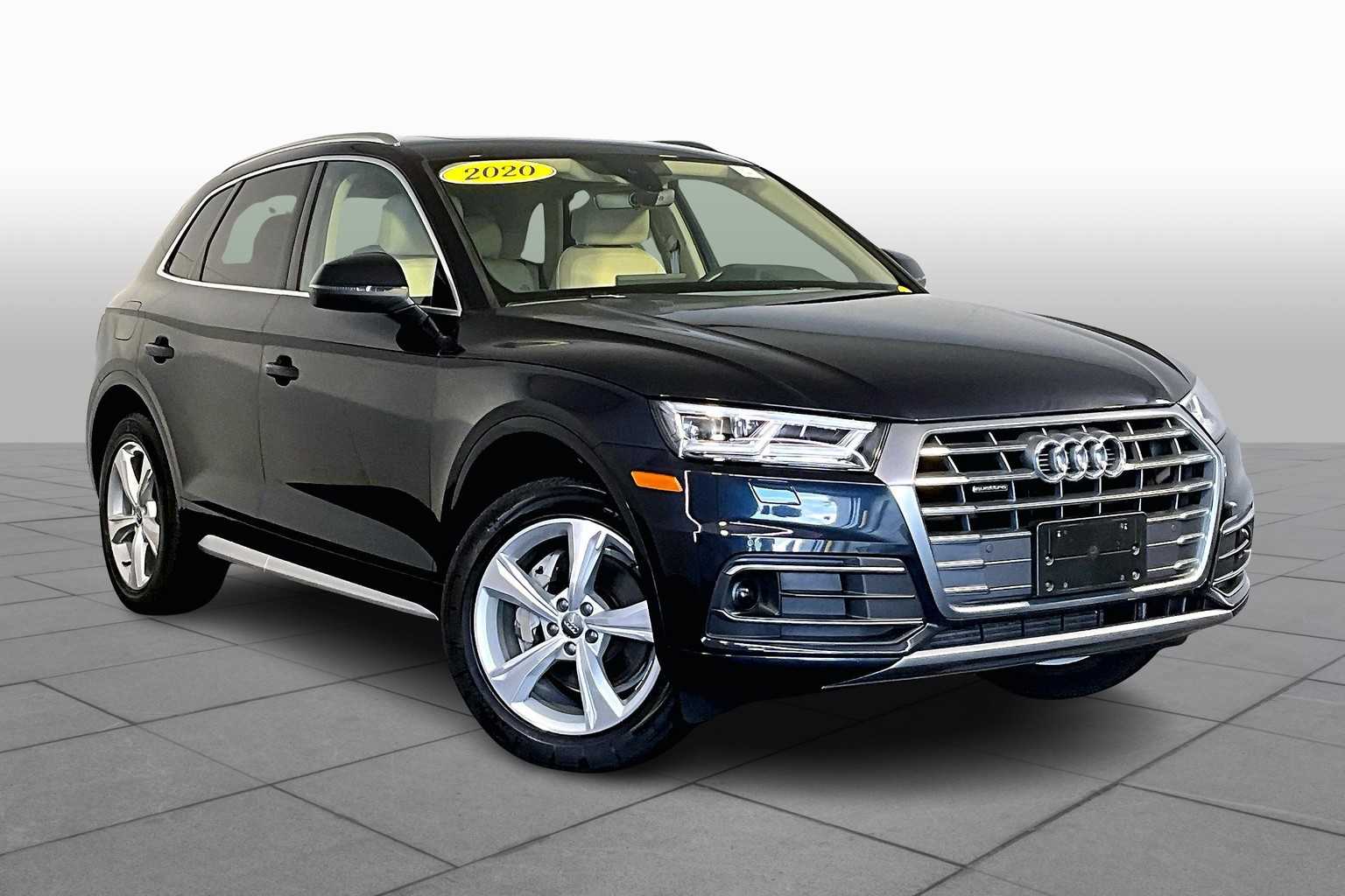 Used 2020 Audi Q5 Premium Plus with VIN WA1BNAFY7L2088724 for sale in Westwood, MA
