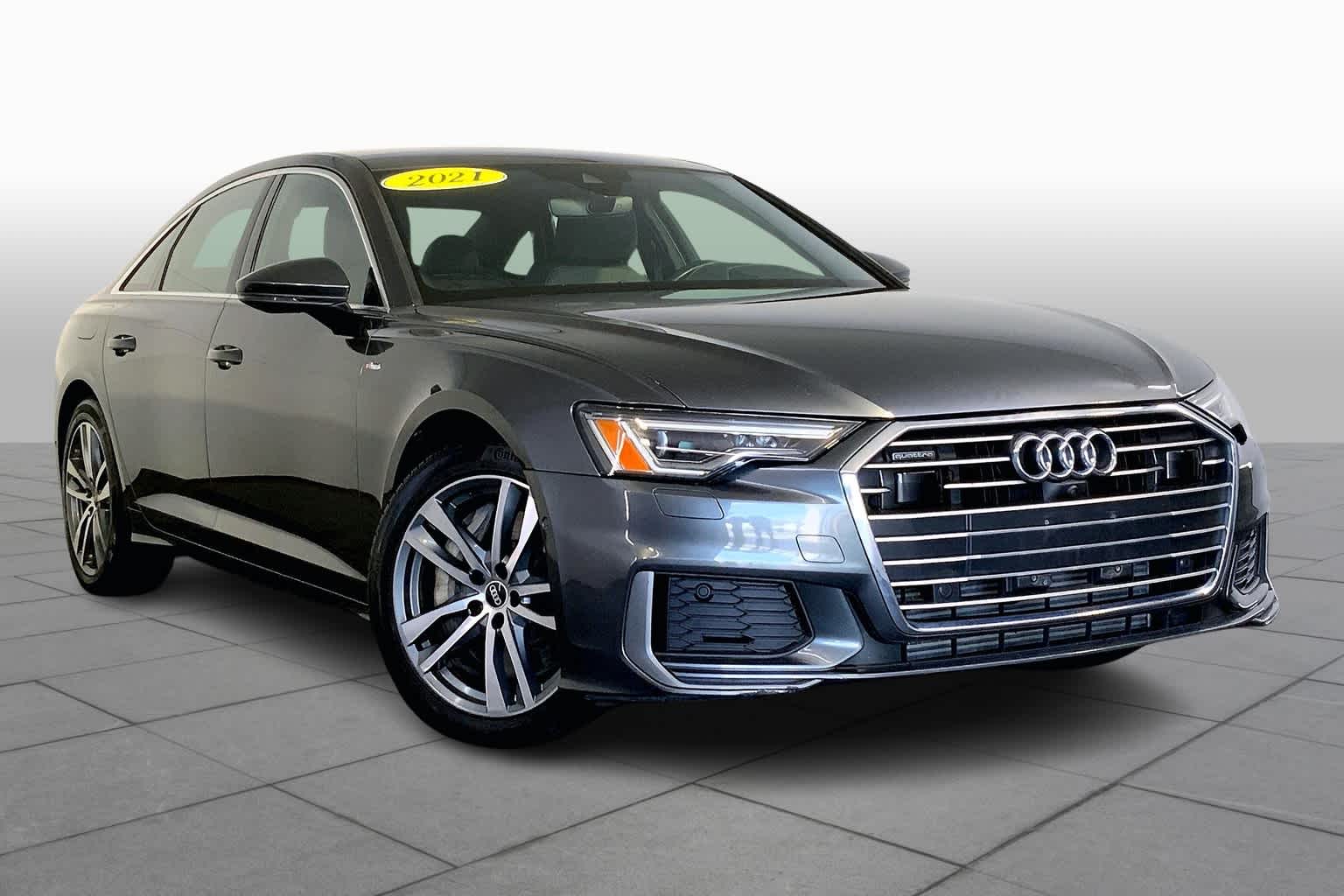 Used 2021 Audi A6 Premium Plus with VIN WAUL2AF24MN049844 for sale in Westwood, MA