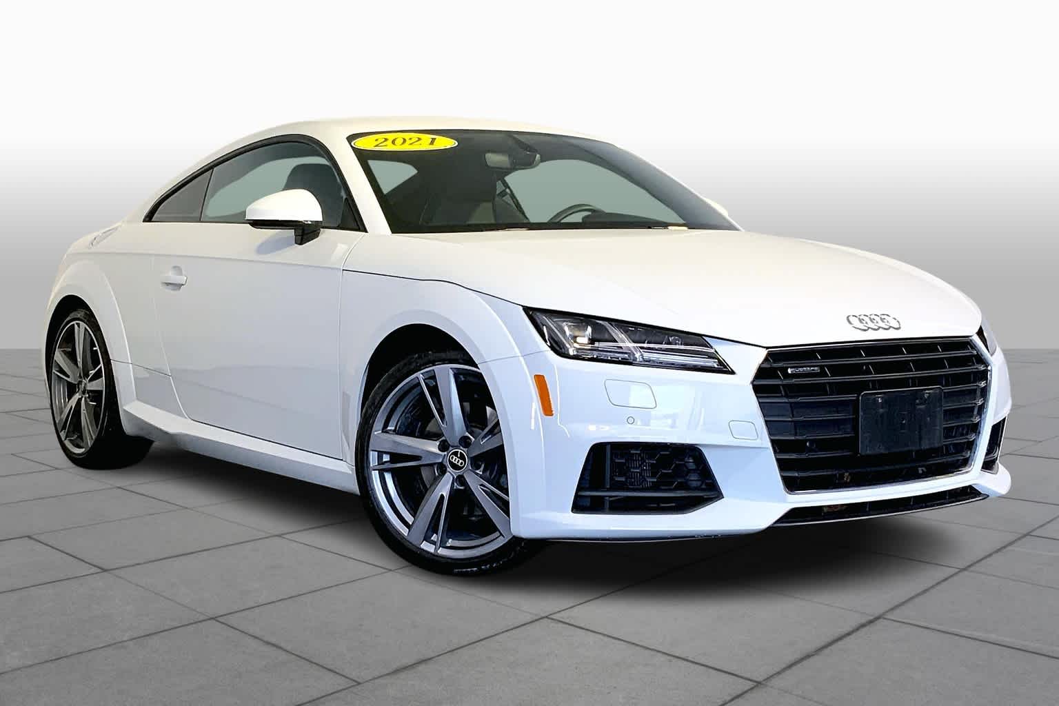 Used 2021 Audi TT Coupe Base with VIN TRUAEAFV9M1002138 for sale in Westwood, MA