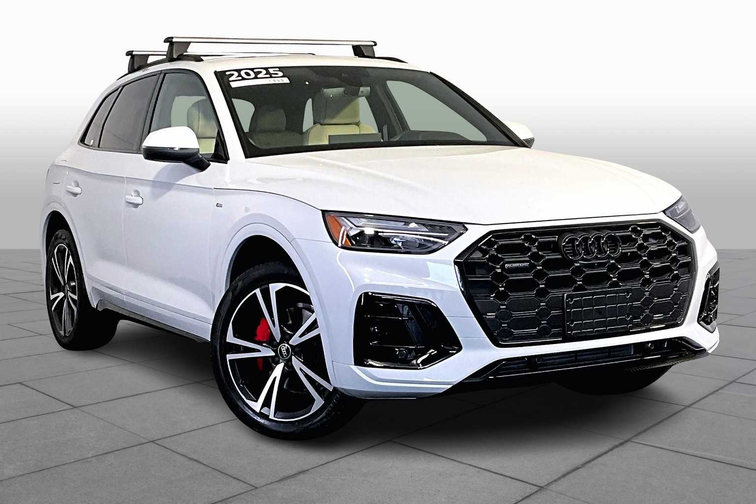 Certified 2025 Audi Q5 Premium Plus with VIN WA1EAAFY3S2017236 for sale in Westwood, MA