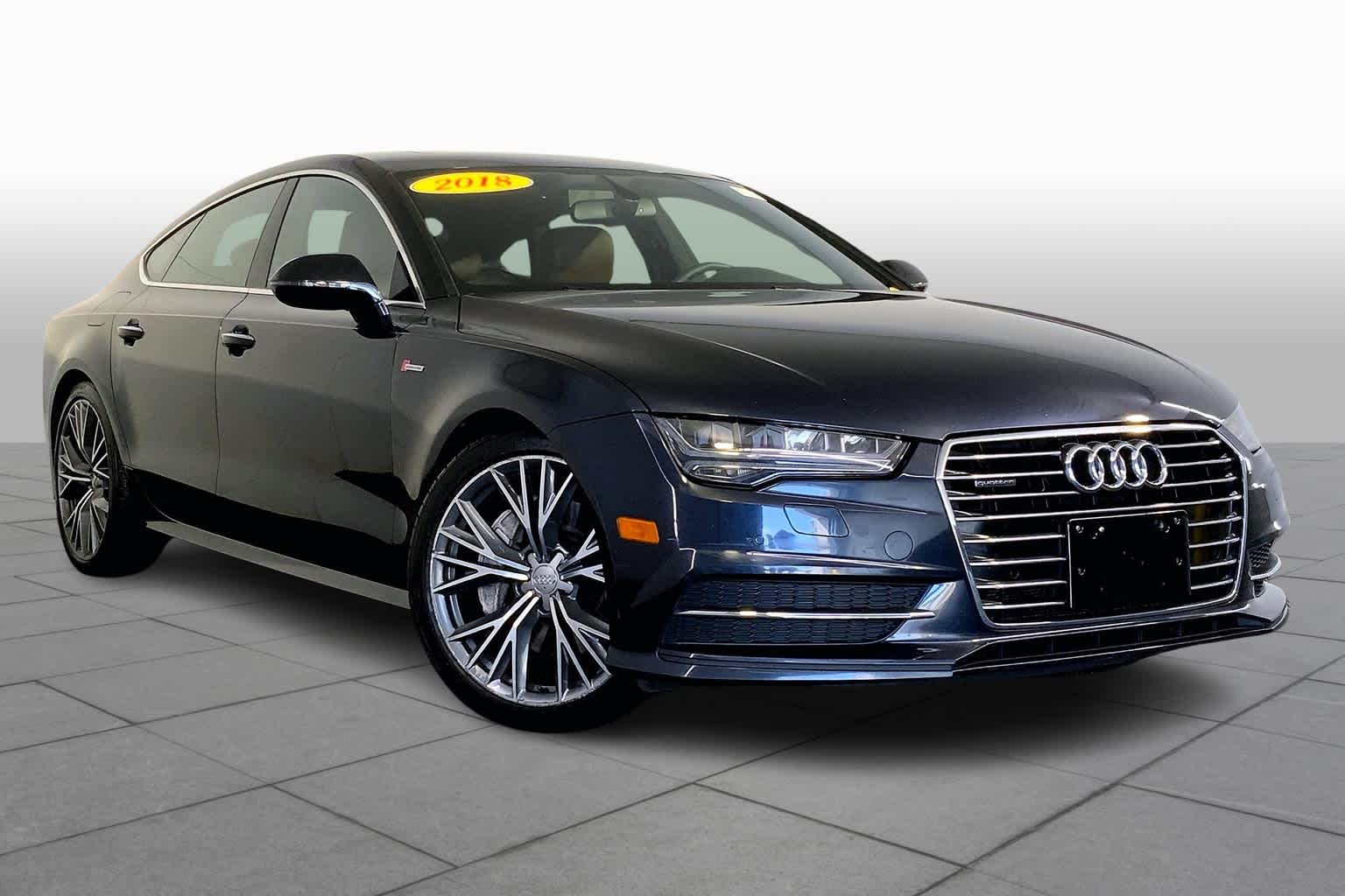 Used 2018 Audi A7 Premium Plus with VIN WAUW3AFC8JN072977 for sale in Westwood, MA