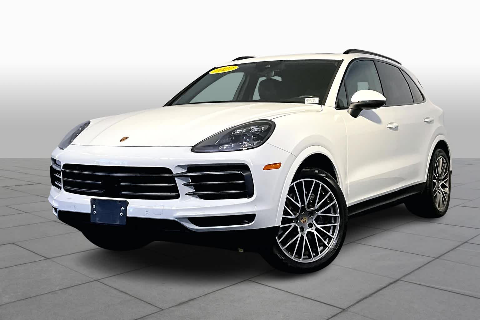 Used 2022 Porsche Cayenne Platinum Edition with VIN WP1AA2AY4NDA06741 for sale in Westwood, MA