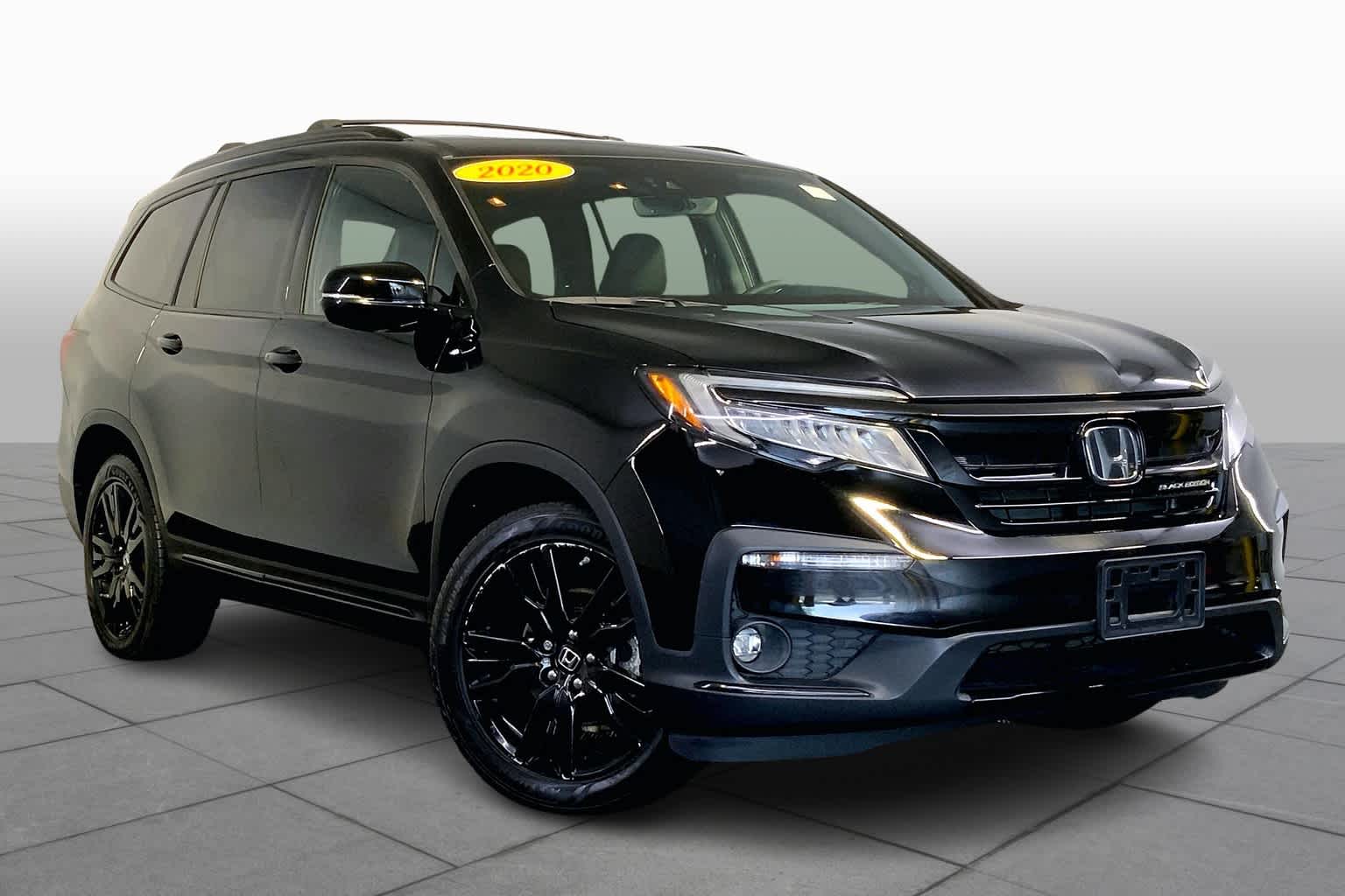Used 2020 Honda Pilot Black Edition with VIN 5FNYF6H73LB006418 for sale in Westwood, MA