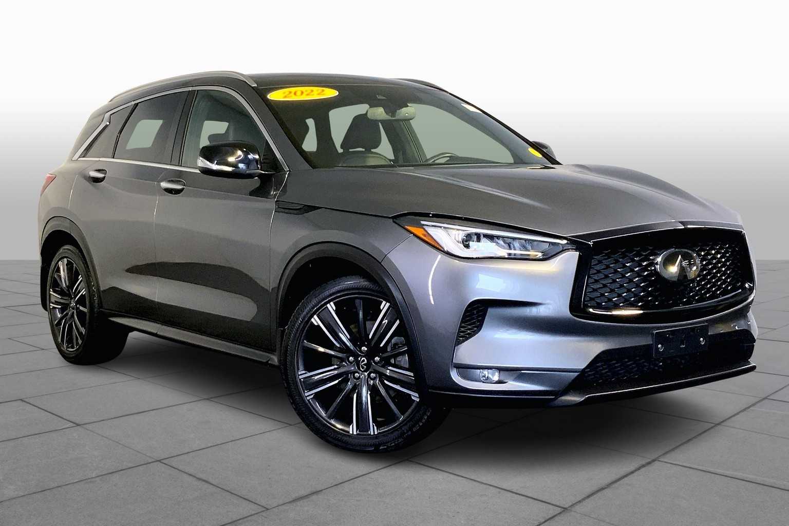 Used 2022 INFINITI QX50 Luxe with VIN 3PCAJ5BB0NF106860 for sale in Westwood, MA