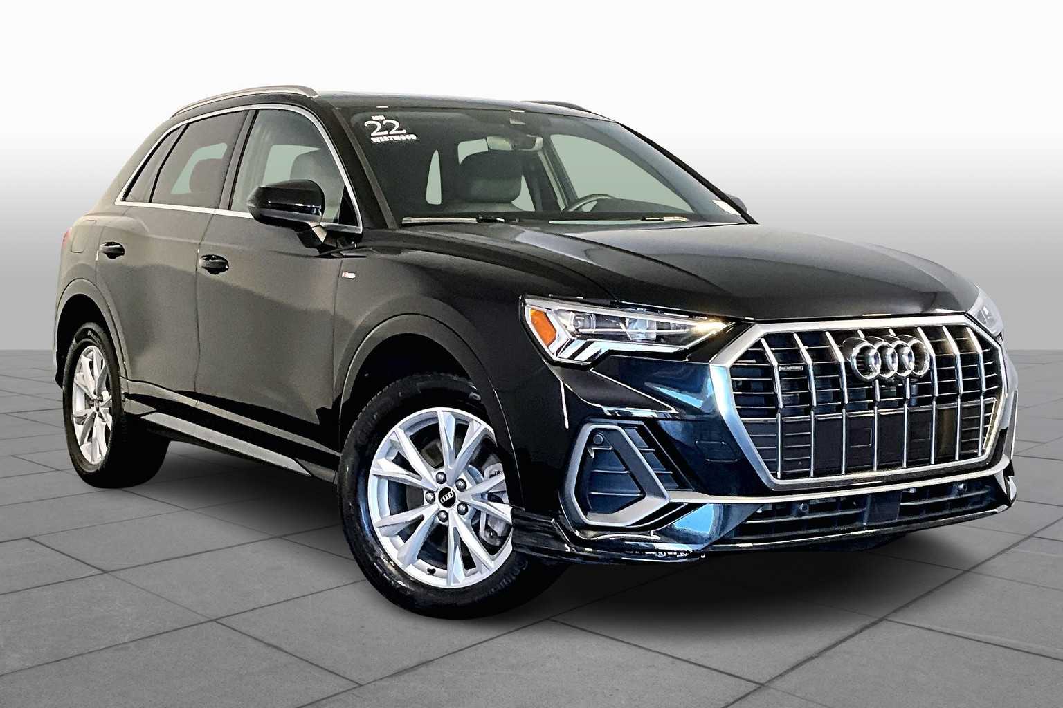 Used 2022 Audi Q3 S Line Premium Plus with VIN WA1EECF30N1096654 for sale in Westwood, MA