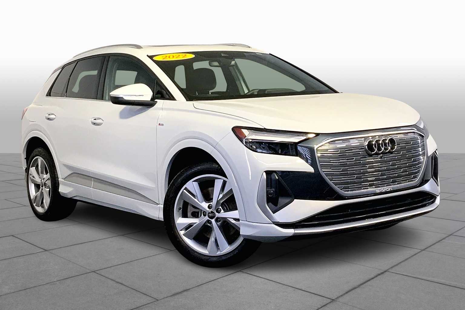 Certified 2023 Audi Q4 e-tron Premium with VIN WA1K2BFZ0PP052910 for sale in Westwood, MA