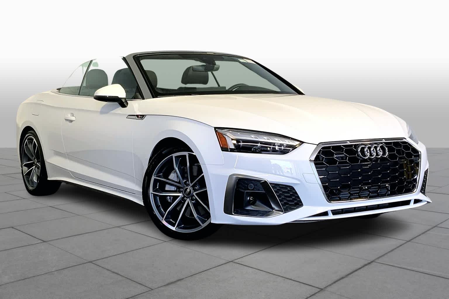 Certified 2024 Audi A5 Cabriolet Premium Plus with VIN WAU4AGF54RN002079 for sale in Westwood, MA