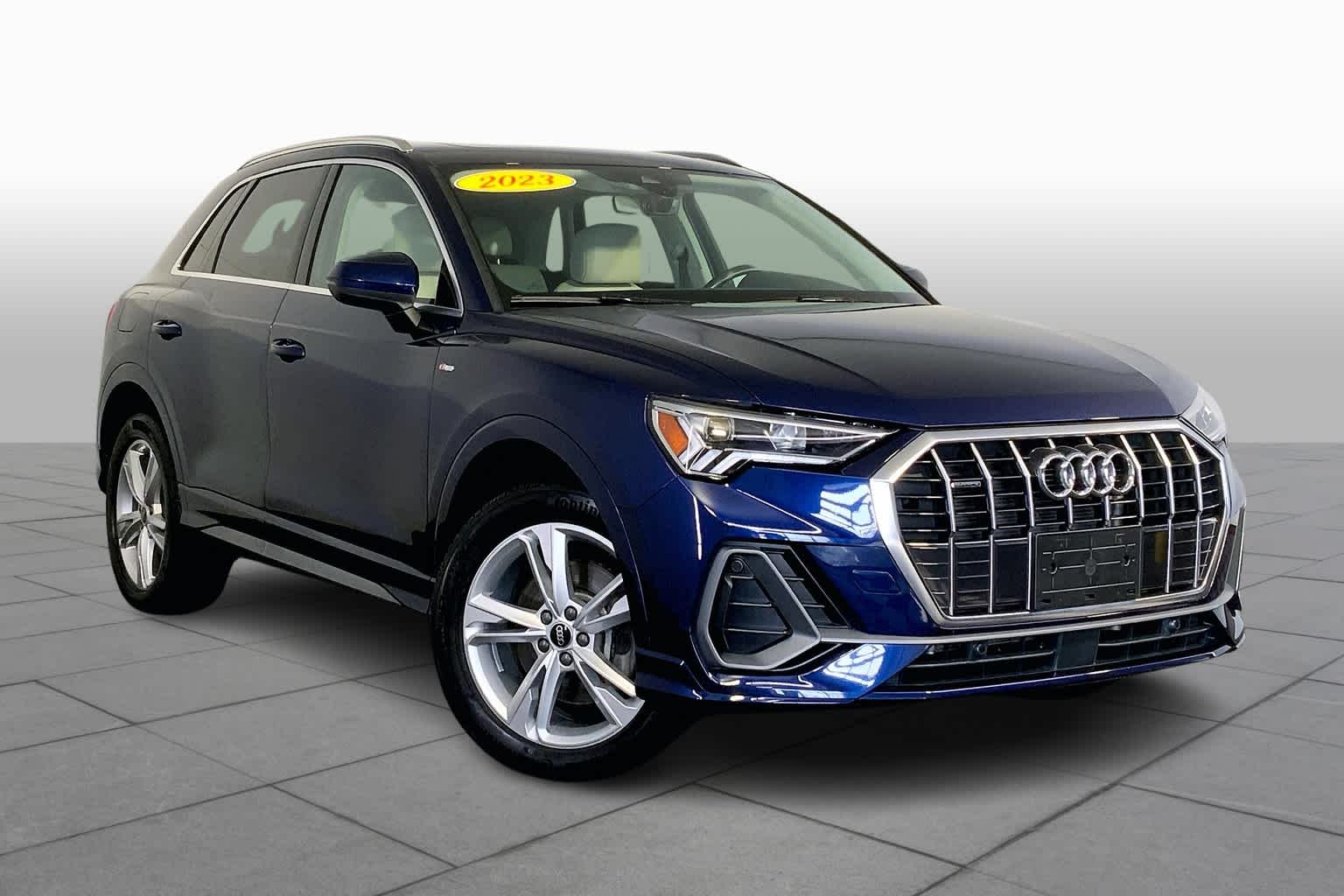 Used 2023 Audi Q3 S Line Premium with VIN WA1DECF32P1066179 for sale in Westwood, MA