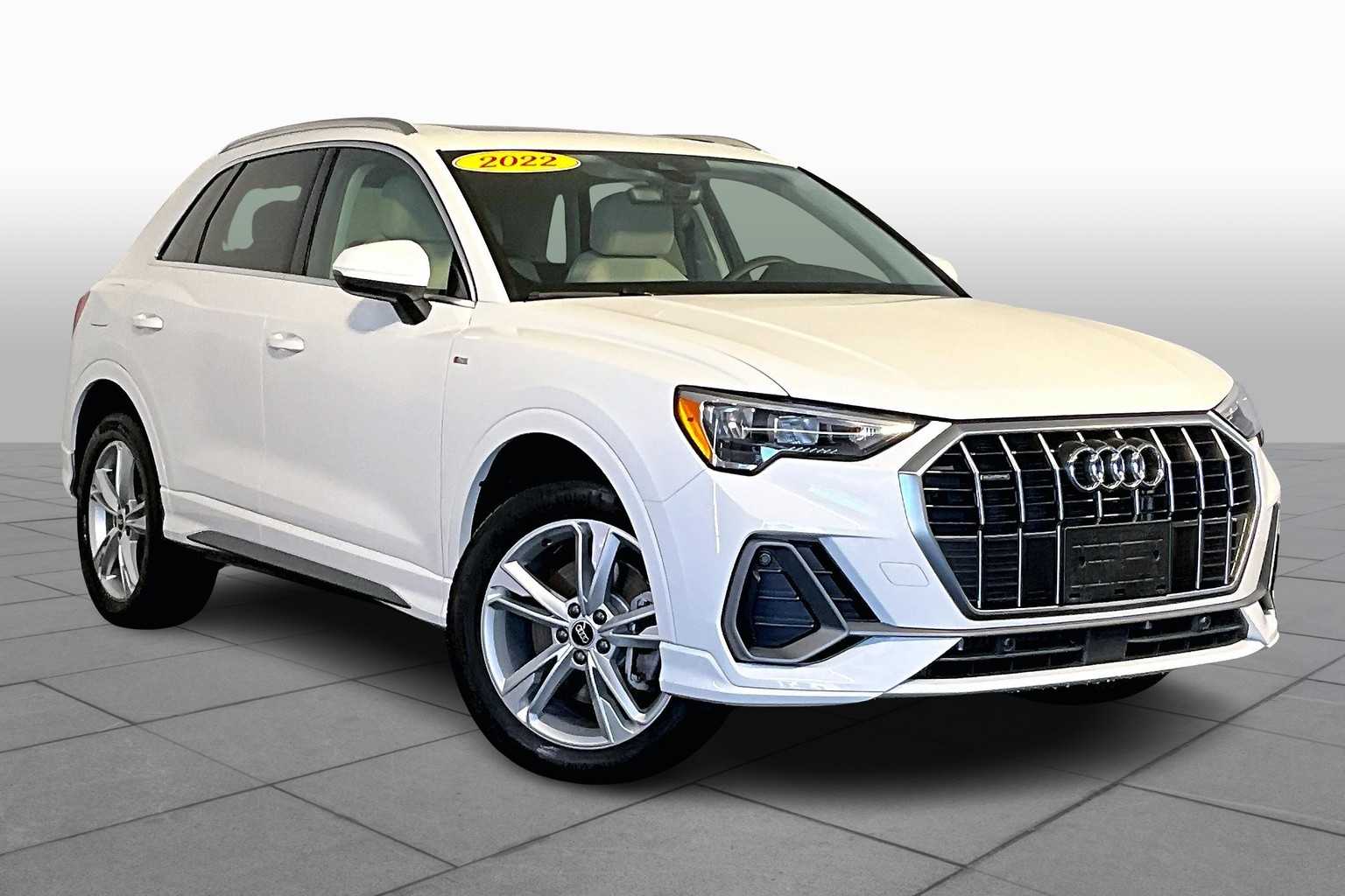 Used 2022 Audi Q3 S Line Premium with VIN WA1DECF30N1118714 for sale in Westwood, MA