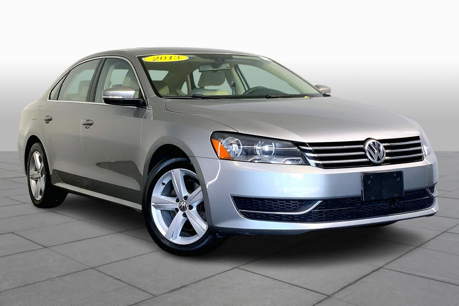 Used 2013 Volkswagen Passat SE with VIN 1VWBP7A30DC018943 for sale in Westwood, MA