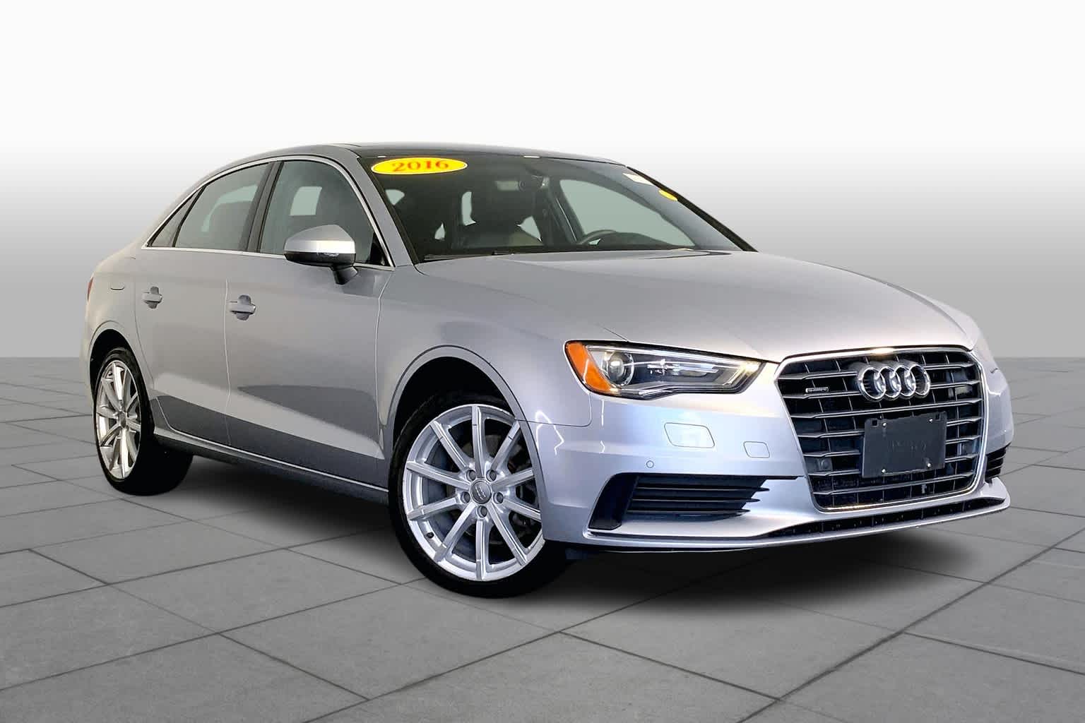 Used 2016 Audi A3 Sedan Premium Plus with VIN WAUE8GFFXG1032166 for sale in Westwood, MA