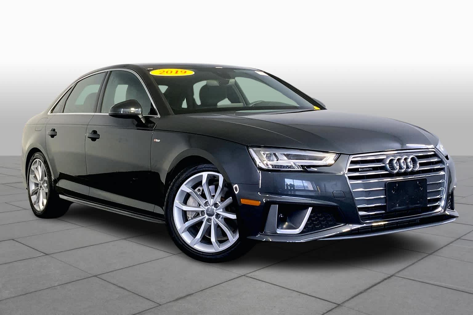 Used 2019 Audi A4 Premium Plus with VIN WAUENAF43KA109392 for sale in Westwood, MA