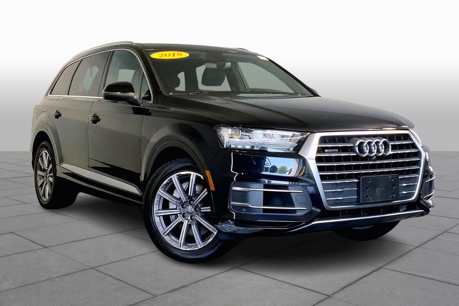 Used 2018 Audi Q7 Premium Plus with VIN WA1LAAF76JD051236 for sale in Westwood, MA