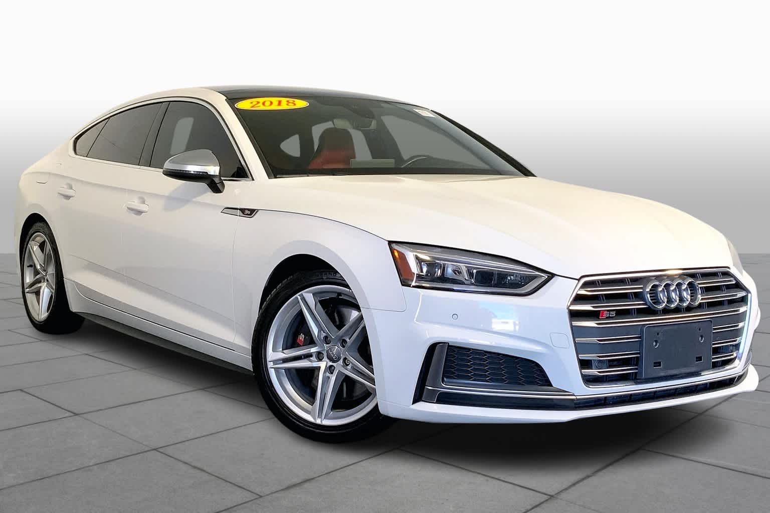 Used 2018 Audi S5 Sportback Premium Plus with VIN WAUB4CF55JA064688 for sale in Westwood, MA