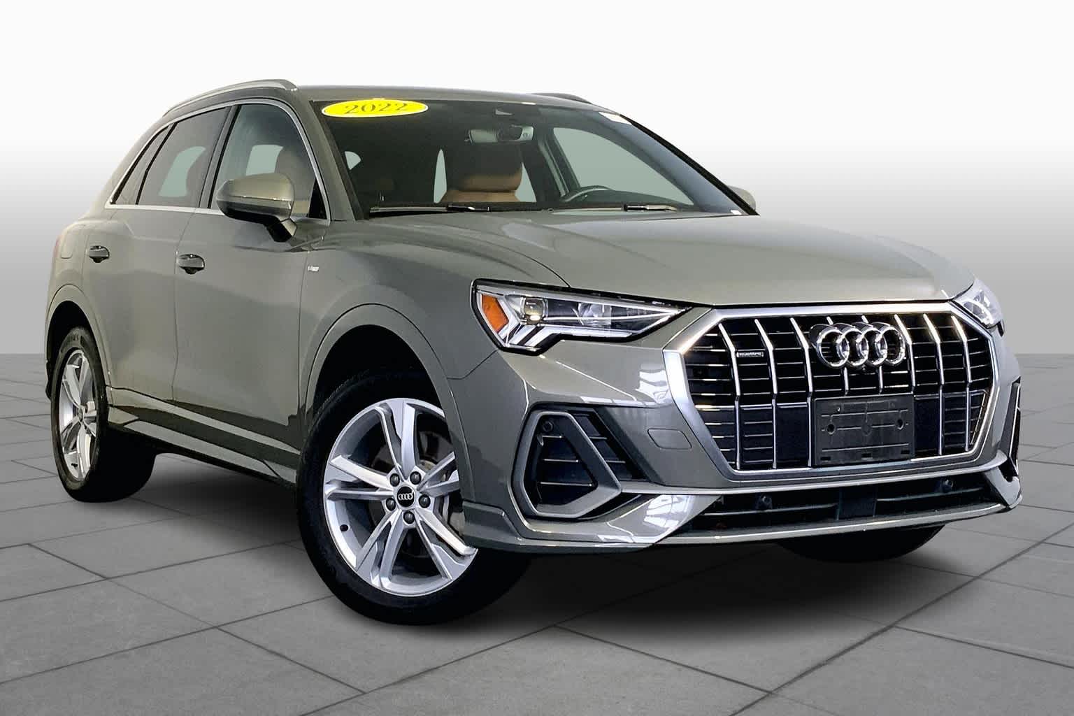 Used 2022 Audi Q3 S Line Premium Plus with VIN WA1EECF33N1006042 for sale in Westwood, MA