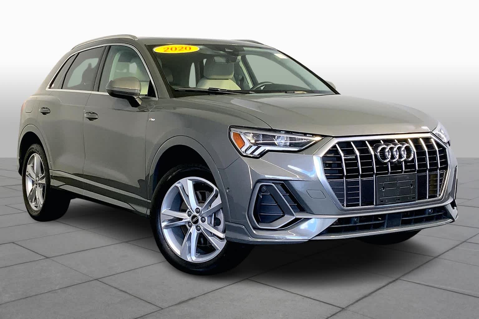 Used 2021 Audi Q3 S Line Premium Plus with VIN WA1EECF34M1033863 for sale in Westwood, MA