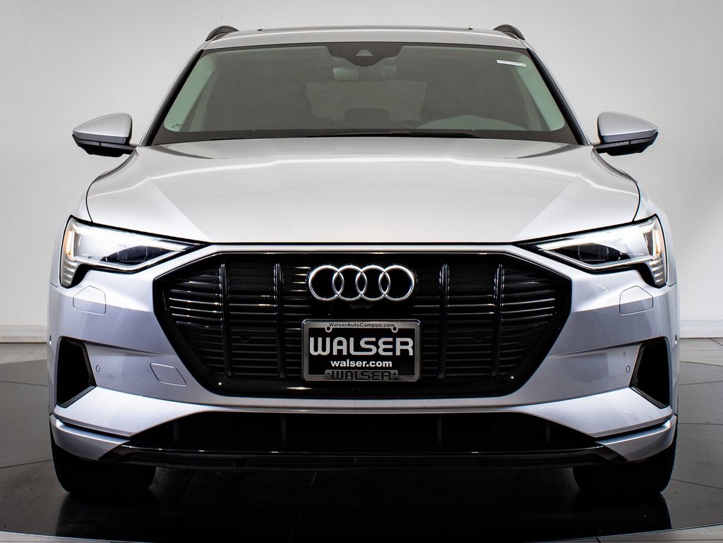Used 2021 Audi e-tron Premium with VIN WA1AAAGE7MB022977 for sale in Wichita, KS