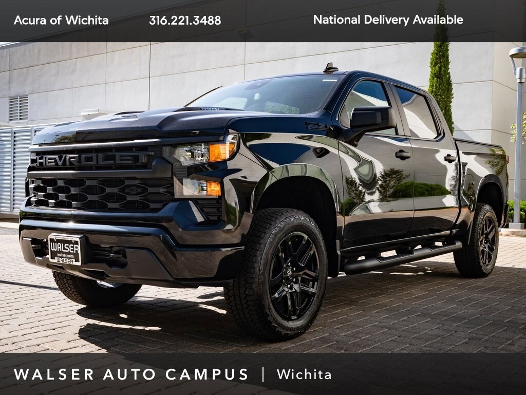 Used 2024 Chevrolet Silverado 1500 Custom Trail Boss Truck Crew Cab